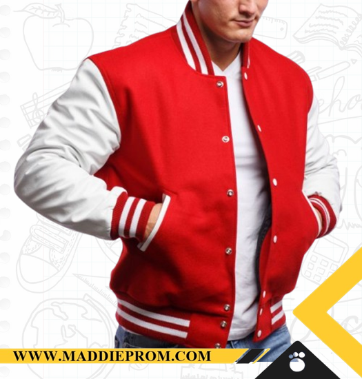 chaquetas prom bogota - BEISBOLERAS prom bogota - VARSITY ROJA 02